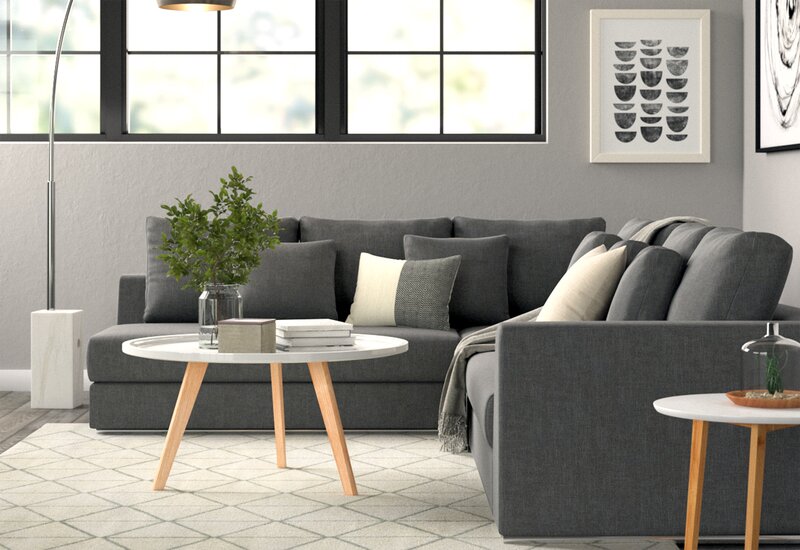 How To Decorate Your Living Room With A Sectional | Living room decor